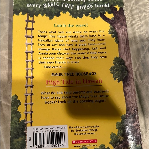 High tide in Hawaii- Magic treehouse #28 - Picture 9 of 9